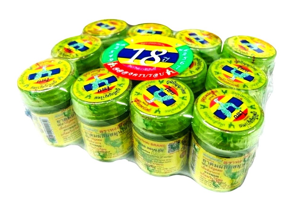 Inalatore con erbe thai - Hong Thai 12pz. x 10g.